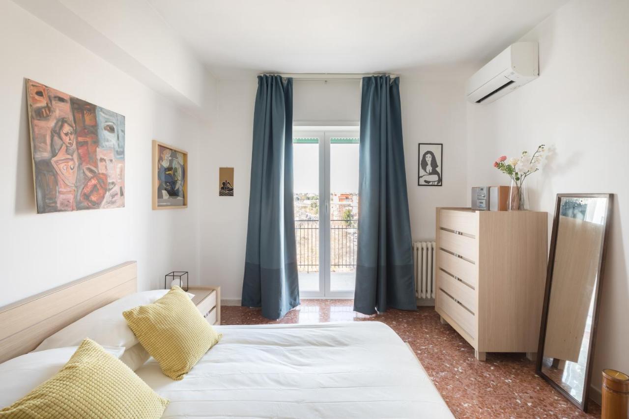 Amoretti Apartment, 6 Persone, 3 Camere, 2 Bagni, Balcone, Wi-Fi, Metro B Monti Tiburtini Рим Экстерьер фото