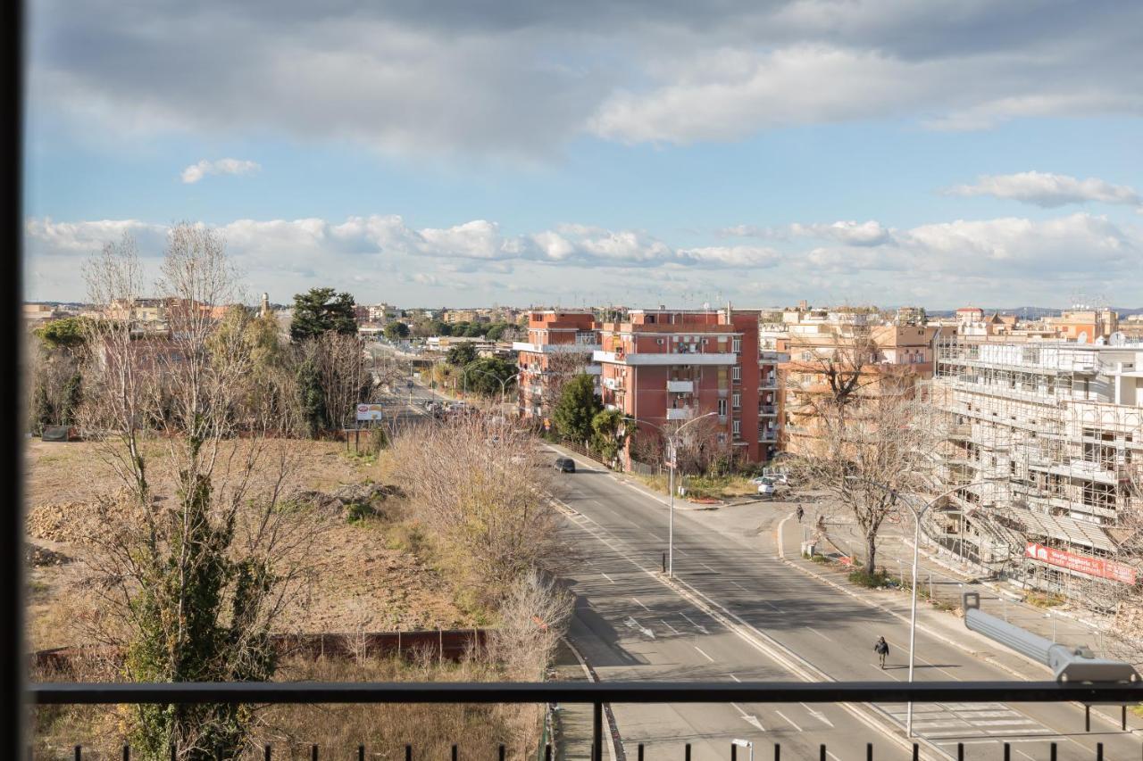 Amoretti Apartment, 6 Persone, 3 Camere, 2 Bagni, Balcone, Wi-Fi, Metro B Monti Tiburtini Рим Экстерьер фото